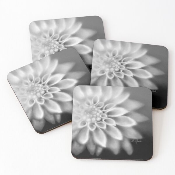Item preview, Fade to Black Dahlia B&W designed and sold by OBXLisaArt.