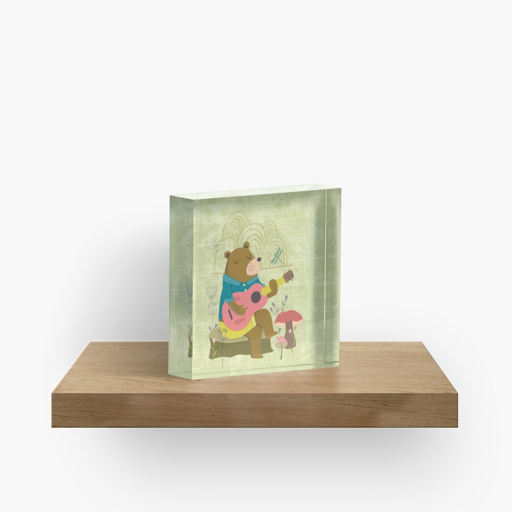 Happy Bear Day Acrylic Block