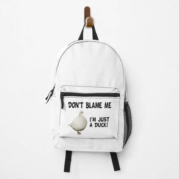 Item preview, Don't Blame Me, I'm Just A Duck! (Funny Quote about Goots - Viral Memes and Cool Sayings) designed and sold by SassyClassyMe.