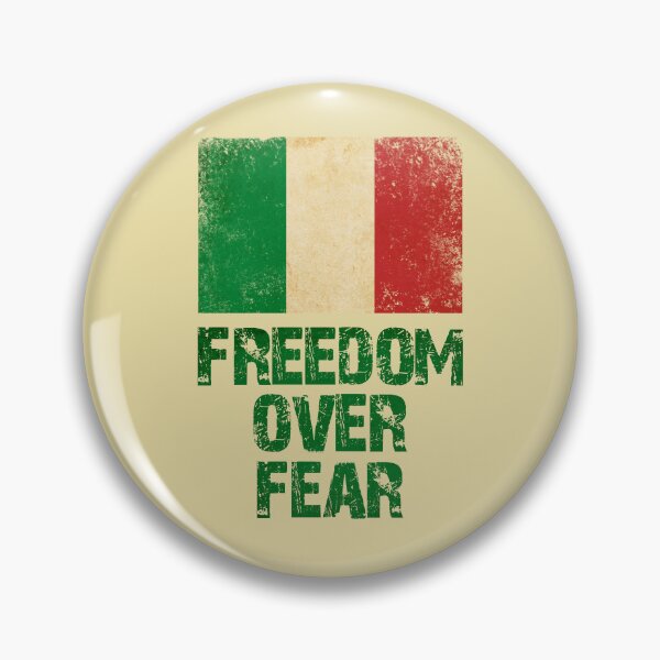 Item preview, Freedom over fear Italy designed and sold by Markotropoya22.
