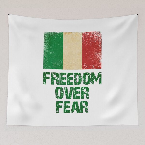 Item preview, Freedom over fear Italy designed and sold by Markotropoya22.