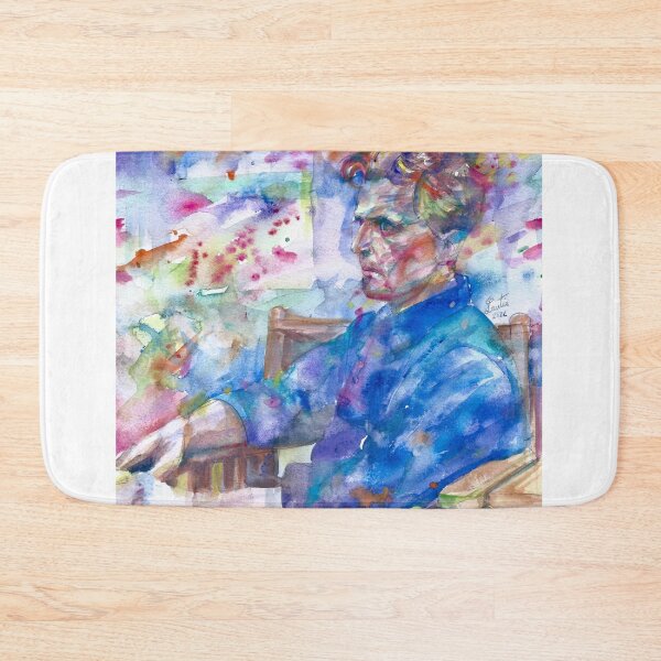 Item preview, LUDWIG WITTGENSTEIN watercolor portrait .10 designed and sold by lautir.