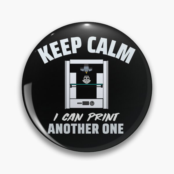 Item preview, Keep calm I can print another one white and grey font designed and sold by NerdnGeekshop.
