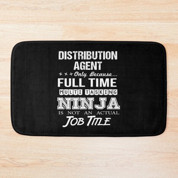 Item preview, Distribution Agent T Shirt - Ninja Job Gift Item Tee designed and sold by ritterdick.