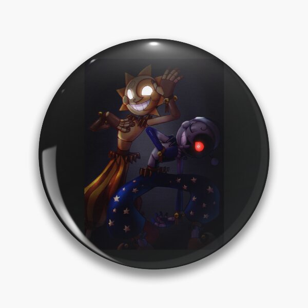Item preview, Five Nights at Freddy_s Security Breach - Sun and Moon Dark   designed and sold by Arielwood.