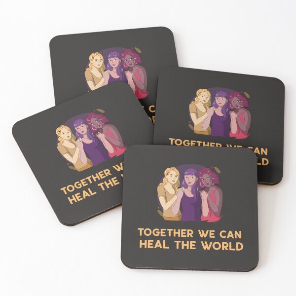 Item preview, Together We Can Heal The World designed and sold by Salimah Haji.