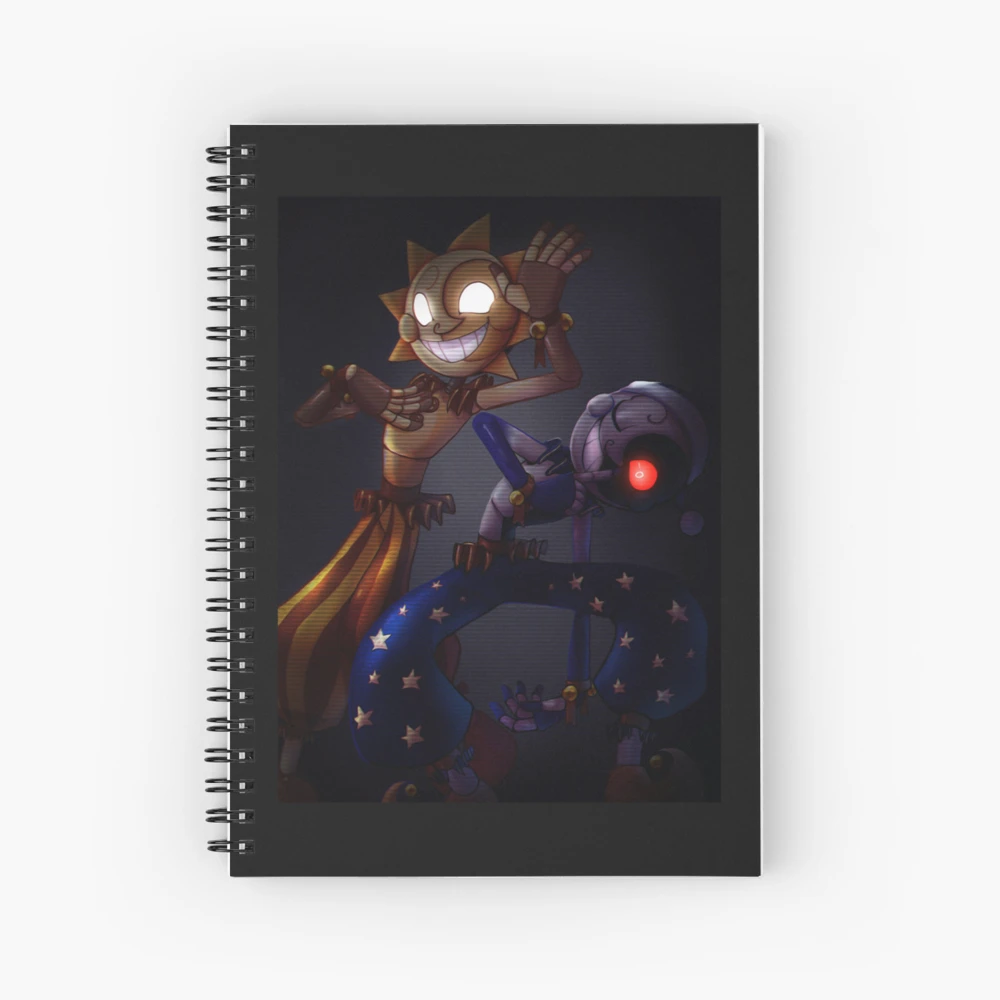 Main Animatronics: FNAF Security Breach Spiral Notebook 