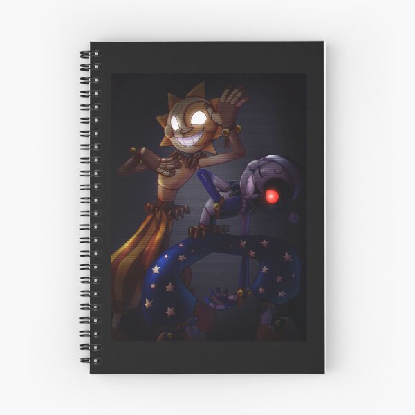 Aperçu de l'œuvre Five Nights at Freddy_s Security Breach - Soleil et Lune Sombre créée et vendue par Arielwood.