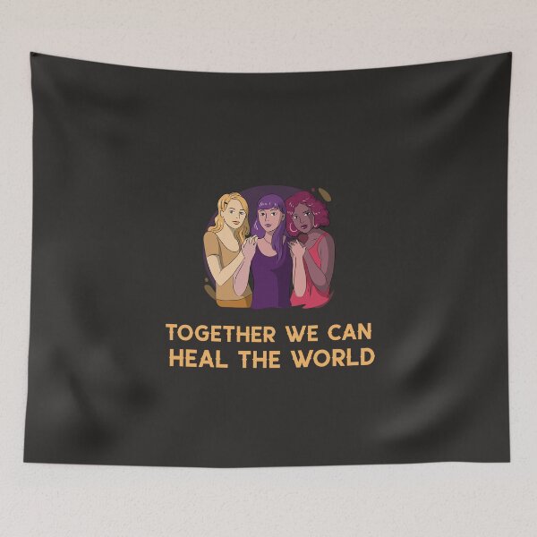 Item preview, Together We Can Heal The World designed and sold by Salimah Haji.