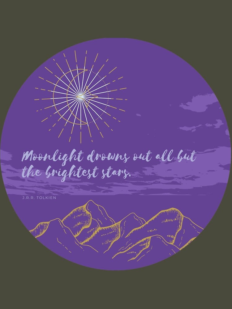 Thumbnail 3 von 3, Tuch, J.R.R. Tolkien-Zitat-Runde designt und verkauft von IsabelMod.