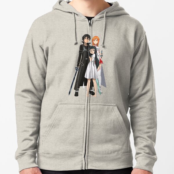 Sword Art Online Zipped Hoodie