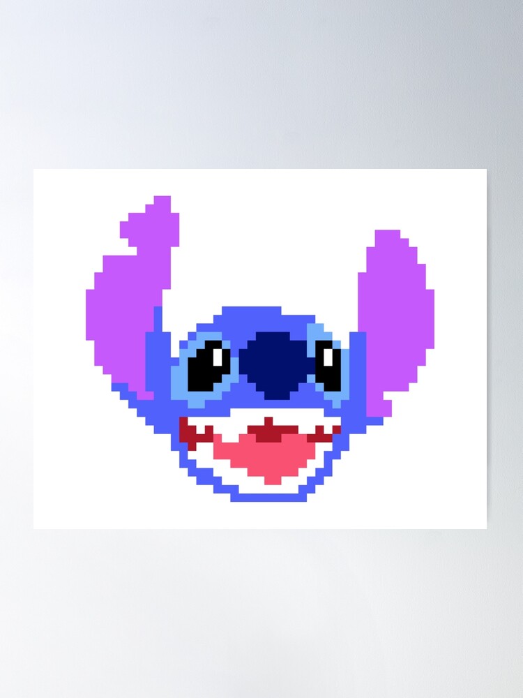 8-Bit Stitch Poster