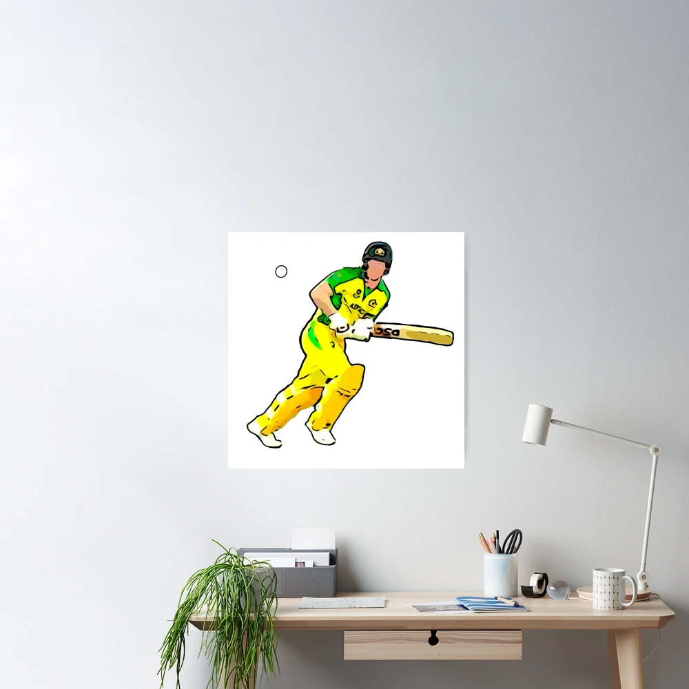 David Warner M1533 - Cricketer - Autographed Poster Print Photo Signature  GIFT - Celebrity Poster Prints