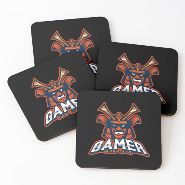Item preview, Gamer for Life with Angry Samurai designed and sold by PRIVARSHU.