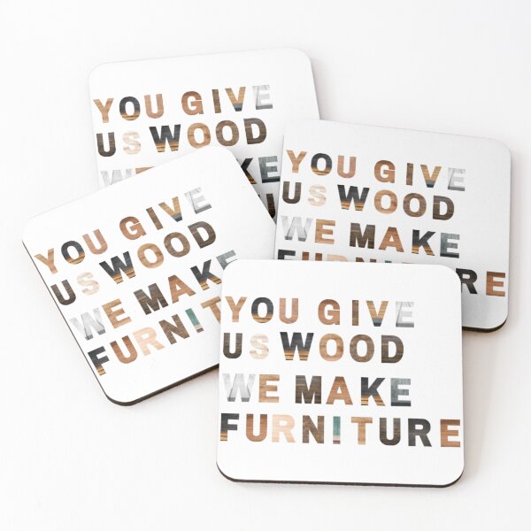 Item preview, You Give Us Wood, We Make Furniture. designed and sold by nuvalonstyles.