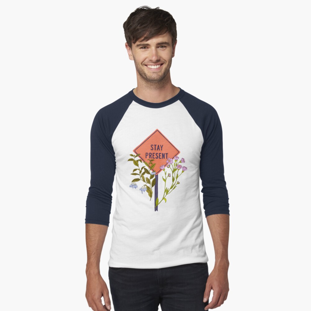 Item preview, Baseball ¾ Sleeve T-Shirt designed and sold by fabfeminist.