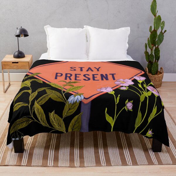 Item preview, Stay Present designed and sold by fabfeminist.