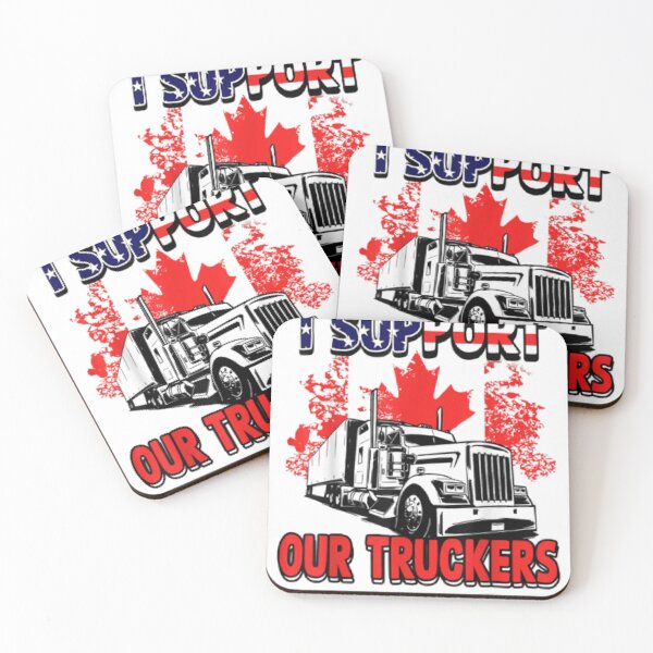 Item preview, I Support Truckers Convoy 2022 Freedom Canada Truckers USA designed and sold by selimane.