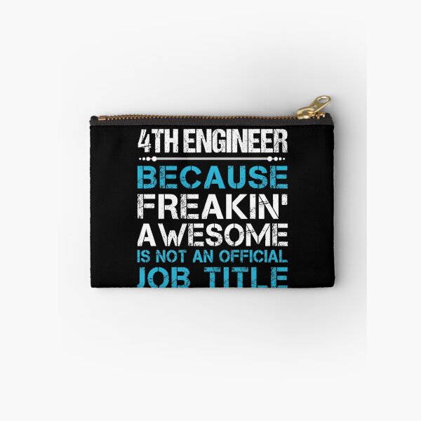 Item preview, 4Th Engineer T Shirt - Freaking Awesome Job Gift Item Tee designed and sold by oetate4774.