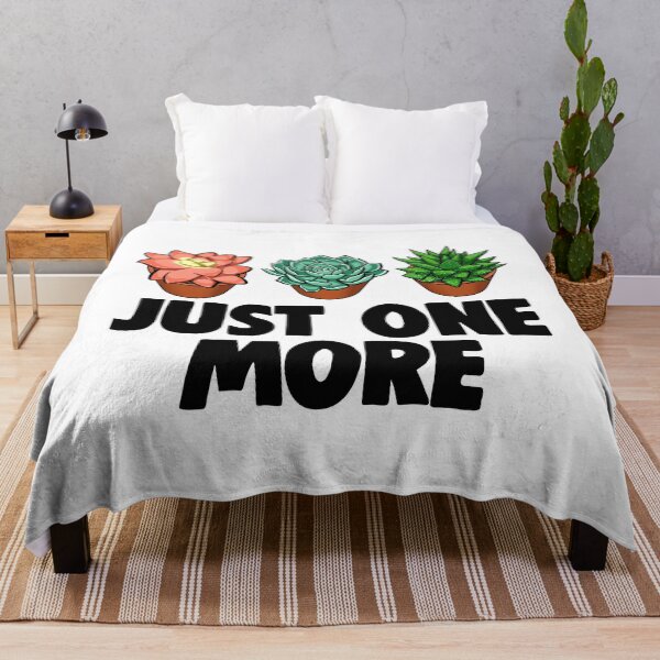 Item preview, Just One More Cactus designed and sold by Bendthetrend.