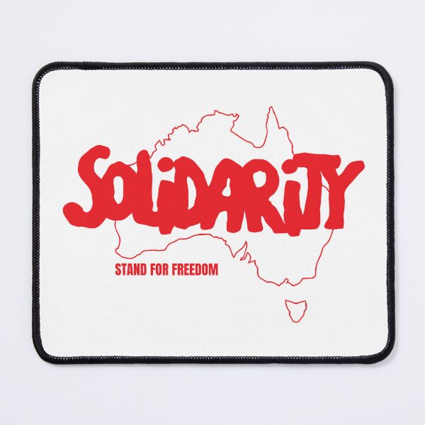 Item preview, Solidarity Movement Australia designed and sold by Julia Lulis.