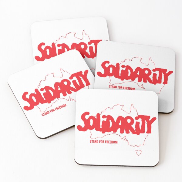 Item preview, Solidarity Movement Australia designed and sold by Julia Lulis.