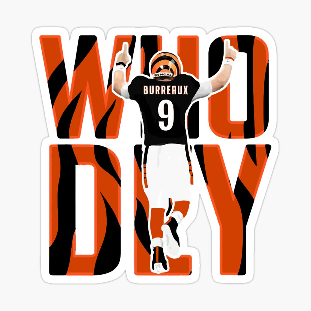 NFL Cincinnati Bengals - S. Preston Mascot Who Dey 20 Wall Poster