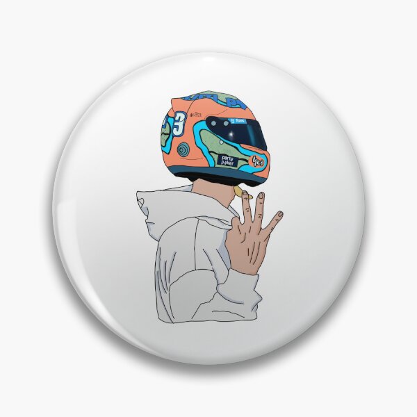 Item preview, Daniel Ricciardo - Number 3 (2022) designed and sold by crashstappen.