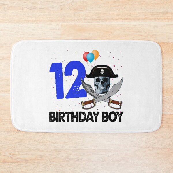 Item preview, Birthday Boy 12 Pirate designed and sold by Bendthetrend.