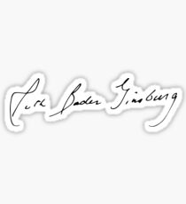 RBG Signature Sticker