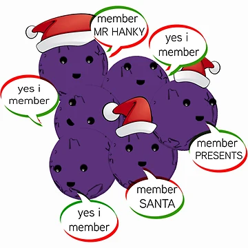 Artwork thumbnail, MEMBERBERRIES MEMBER CHRISTMAS by RGoRebel