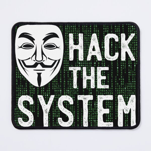 Item preview, HACK THE SYSTEM designed and sold by pignpix.