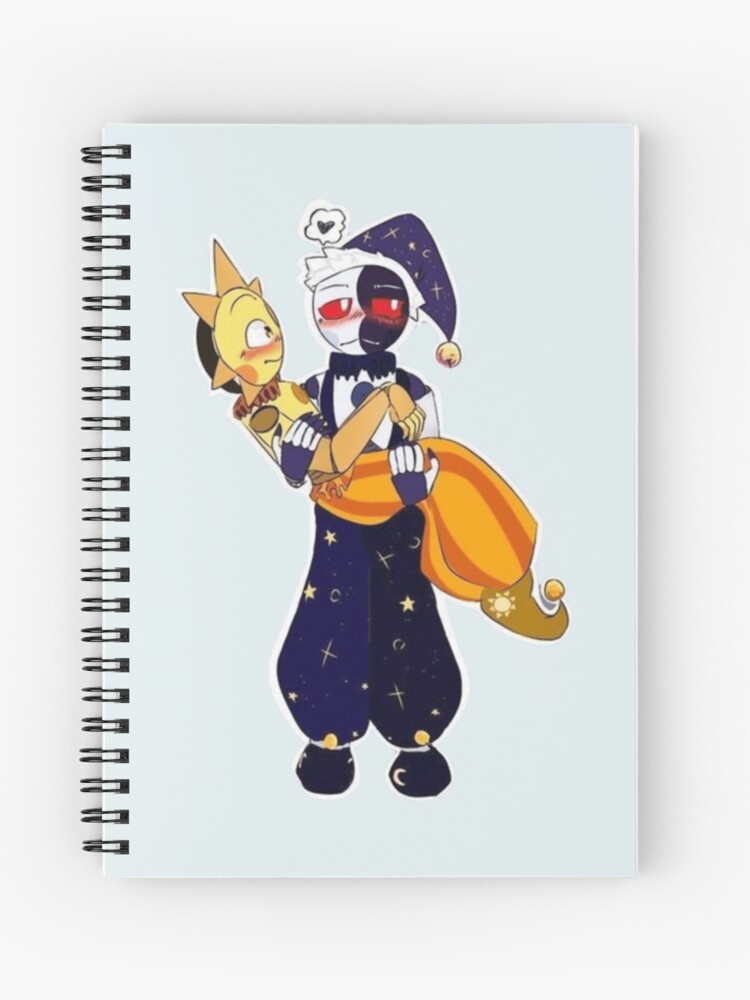 Main Animatronics: FNAF Security Breach Spiral Notebook 