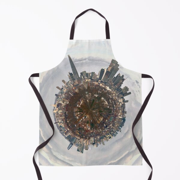 Item preview, London Skyline Tiny Planet designed and sold by MancBusyBee.