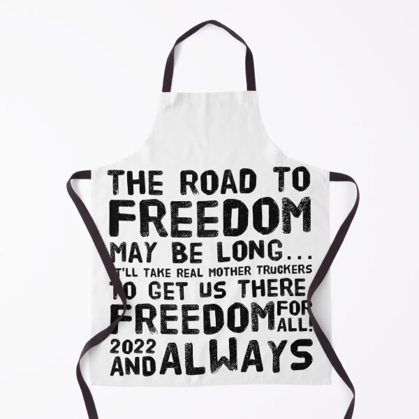 Item preview, Copy of The Road To Freedom May Be Long 2 Black Text designed and sold by TWMBDesigns.