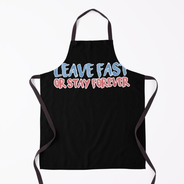 Item preview, Leave Fast Bluered Print. Sticker designed and sold by allysonhat.