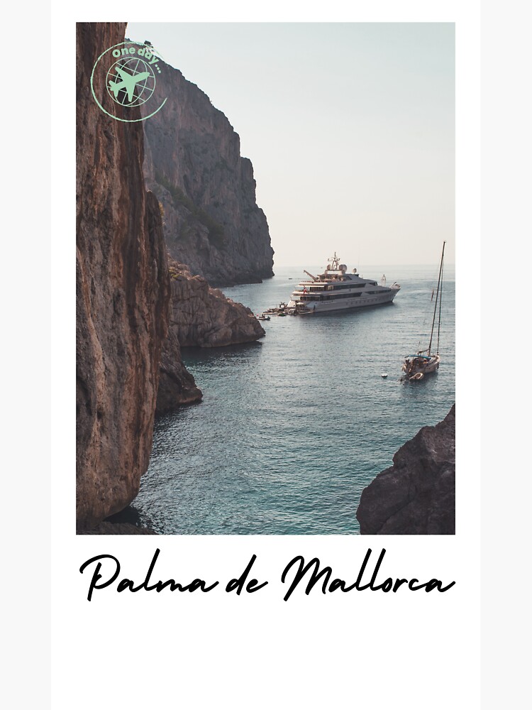 Sticker for Sale mit T-Shirt, Palma de Mallorca, Reisen, Europa