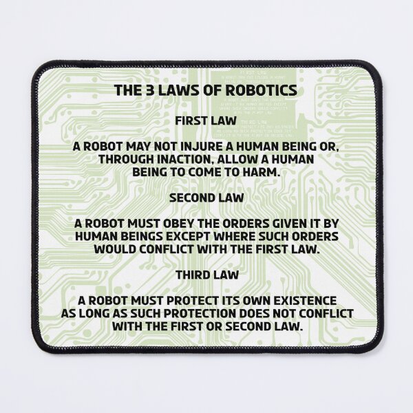 Item preview, THREE LAWS OF ROBOTICS, ASIMOV TRIBUTE No.2 designed and sold by angelisart.