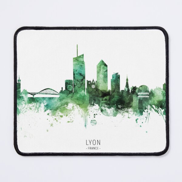 Item preview, Lyon France Skyline designed and sold by ArtPrints.