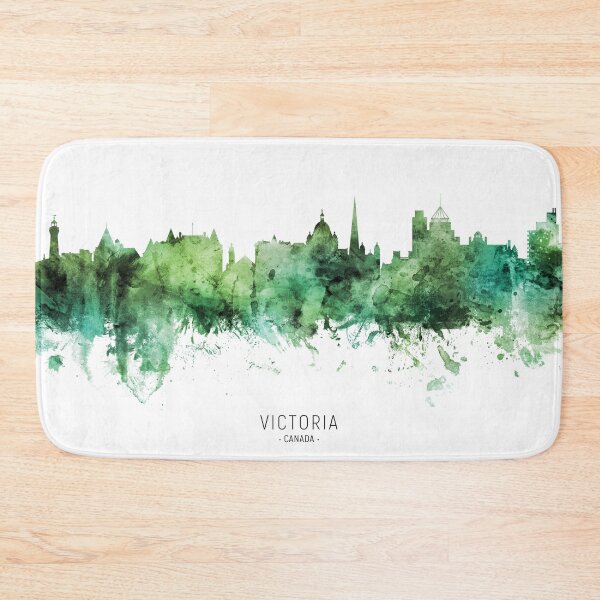 Artikelvorschau, Victoria Canada Skyline entworfen und verkauft von ArtPrints.