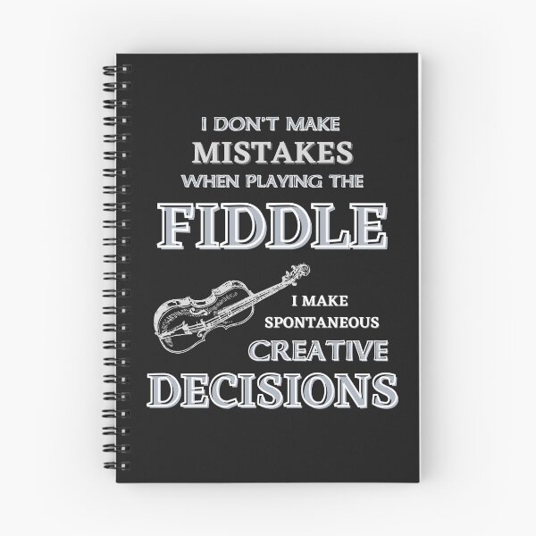 Item preview, I Don't Make Mistakes On Fiddle designed and sold by Urban-Celt.