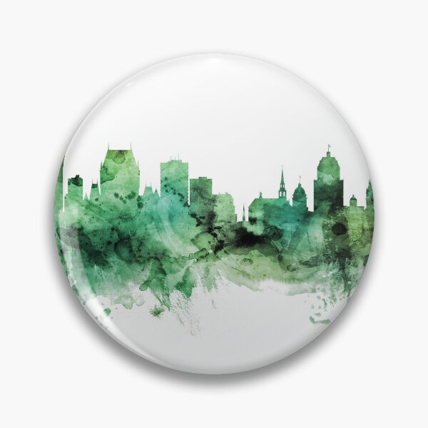 Item preview, Quebec Canada Skyline designed and sold by ArtPrints.