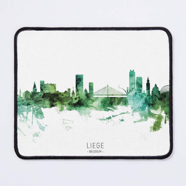 Item preview, Liege Belgium Skyline designed and sold by ArtPrints.