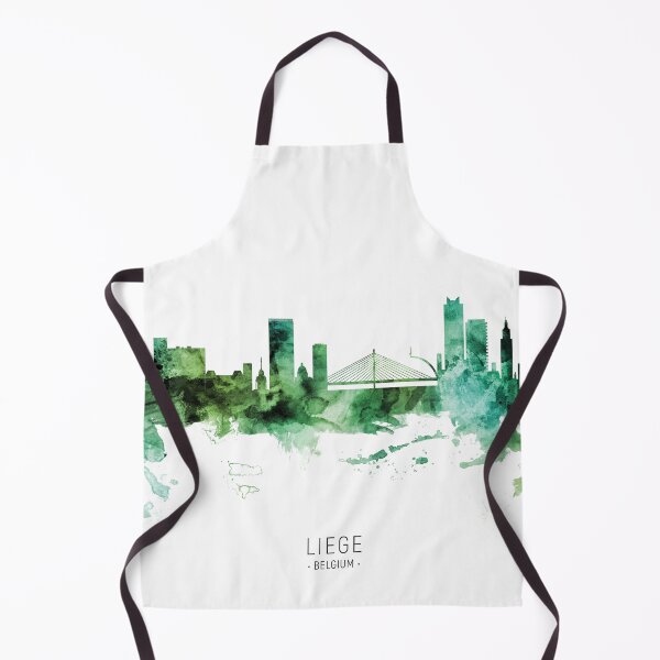 Item preview, Liege Belgium Skyline designed and sold by ArtPrints.