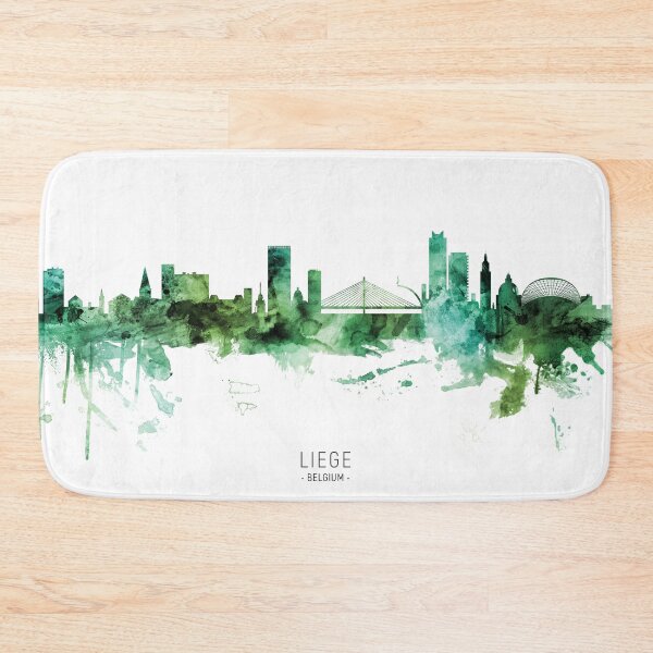 Item preview, Liege Belgium Skyline designed and sold by ArtPrints.