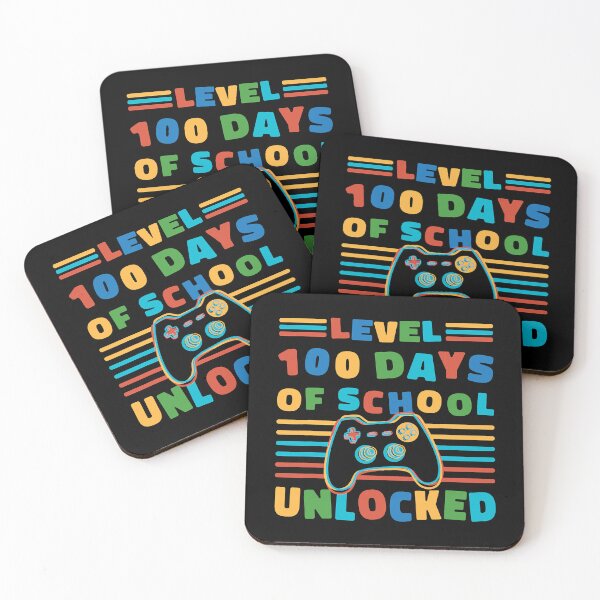 Item preview, Level 100 Days of School Unlocked 100th Day of School designed and sold by PrinceJaylon.