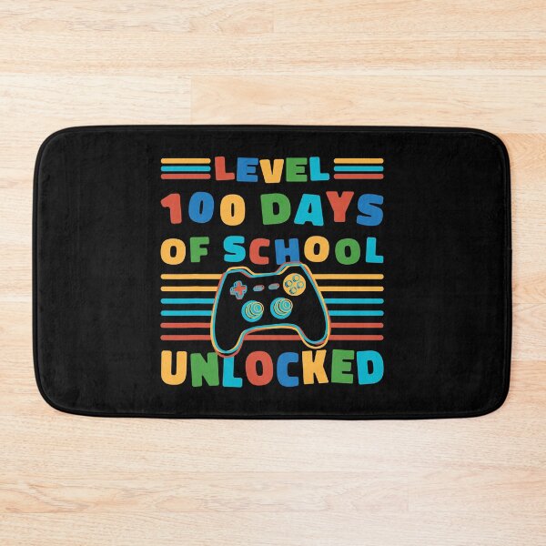 Item preview, Level 100 Days of School Unlocked 100th Day of School designed and sold by PrinceJaylon.