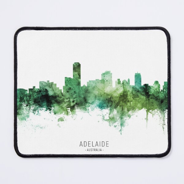 Item preview, Adelaide Australia Skyline designed and sold by ArtPrints.