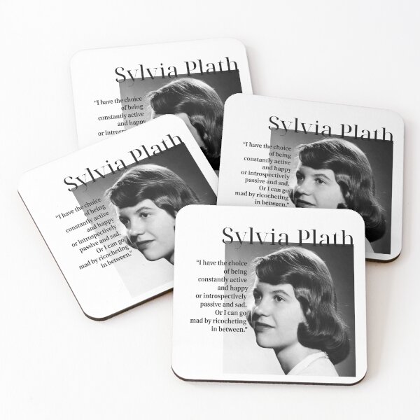 Item preview, Sylvia Plath - Portrait on Self designed and sold by VioMil.