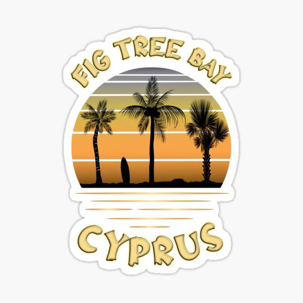 Urlaubsträume: Fig Tree Bay - Zypern Sticker